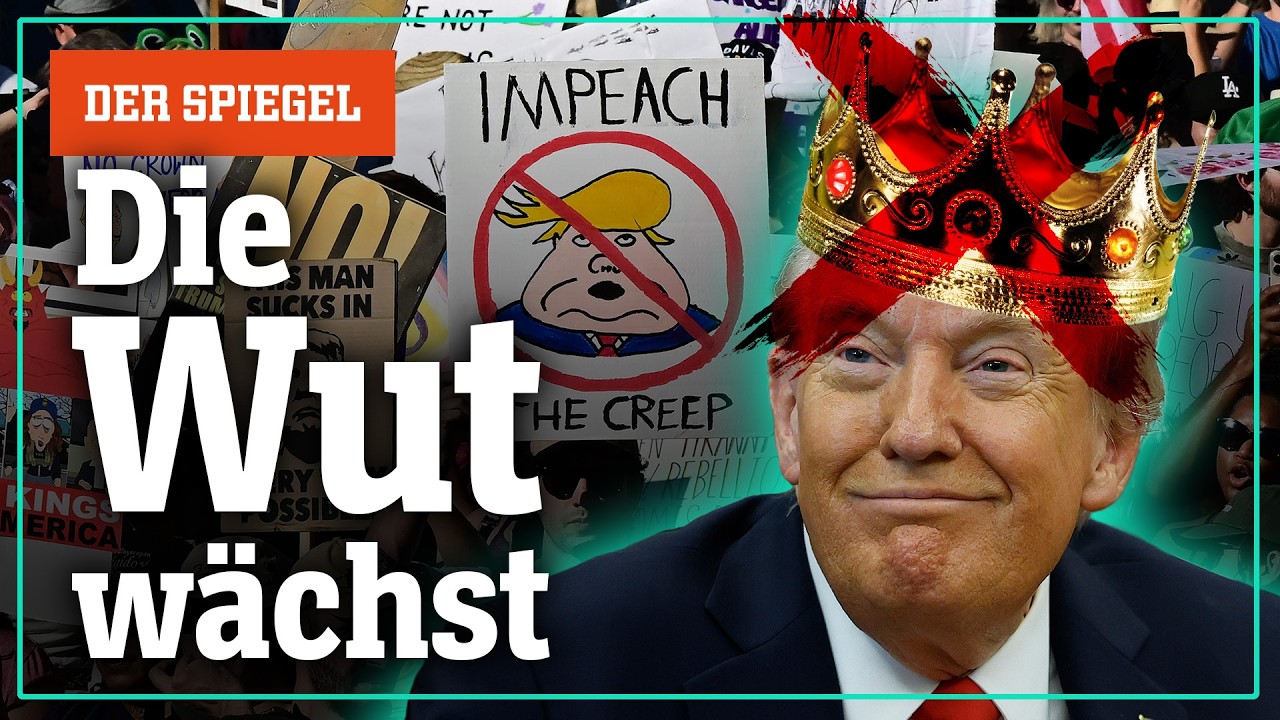 »No Kings« – wie stark ist der Protest gegen Trump? – Shortcut | DER SPIEGEL