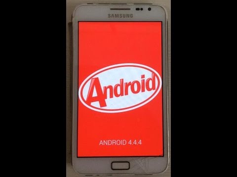 Android 4.4.4 KitKat for Galaxy Note GT-N7000 via C-ROM
