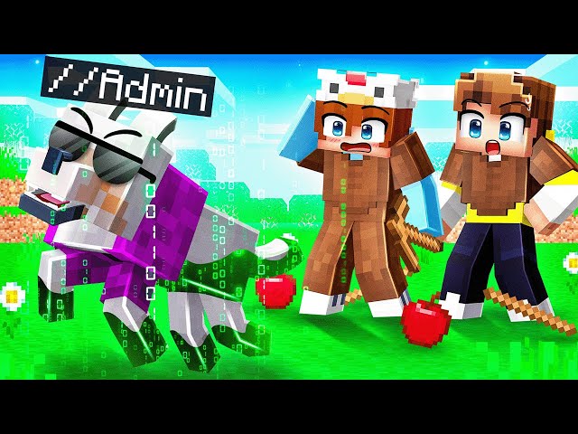 I Became a ADMIN DOG in Minecraft!