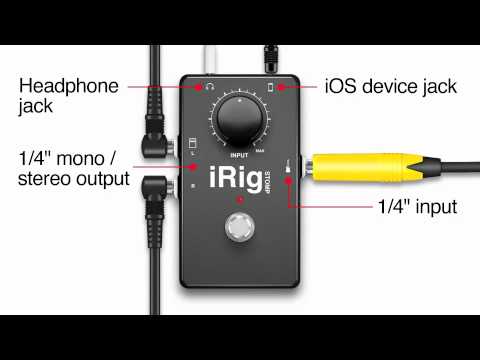 iRig STOMP - Your new mobile rig.  Stage Ready.  GET FLOORED.