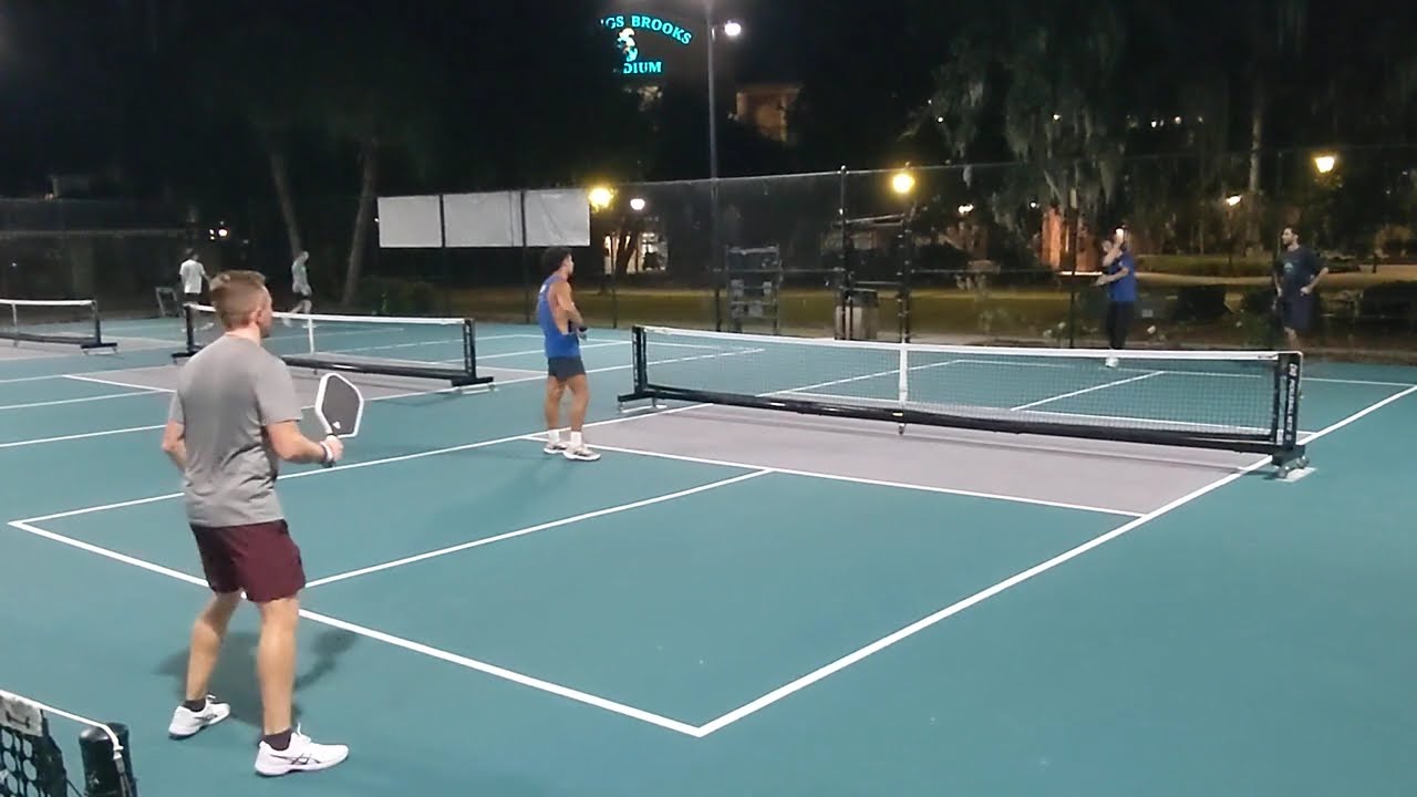AGGRESSIVE BANGER GETS CRUSHED BY 5.0 TEEN! 4.5 Pickleball at CCU in SC