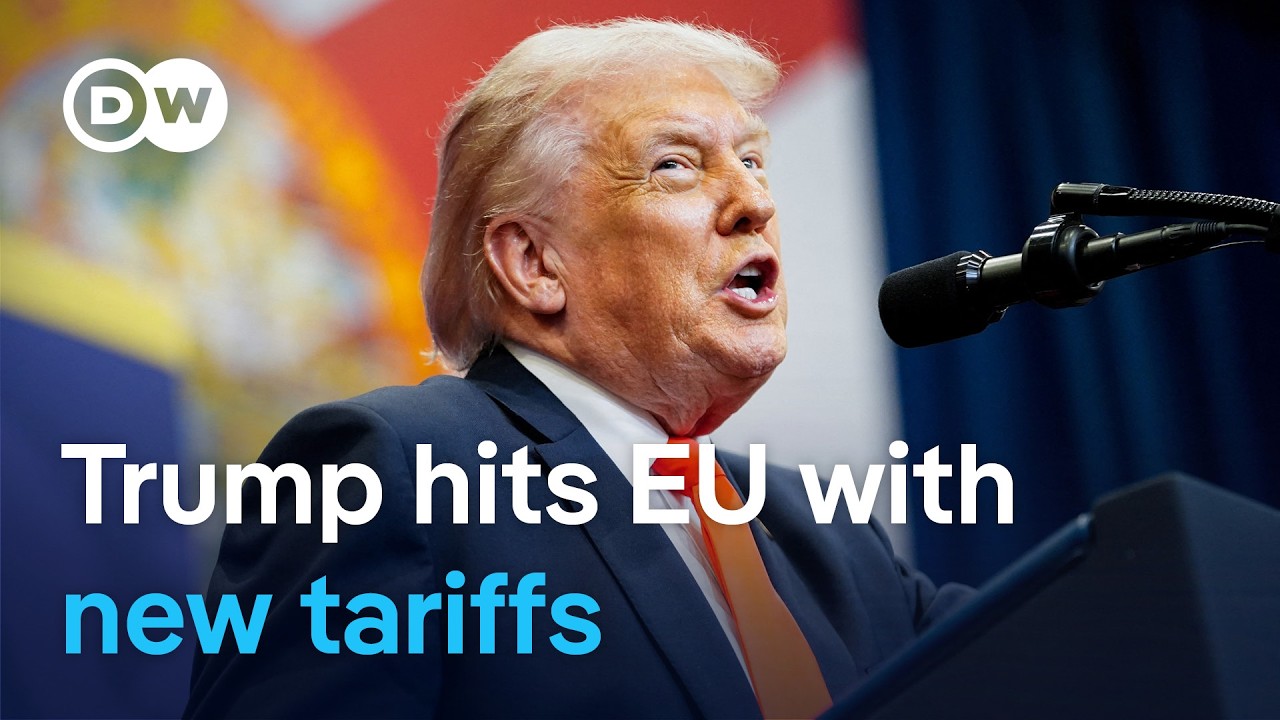 Donald Trump raises tariffs on EU cars and trucks to 25% | DW News