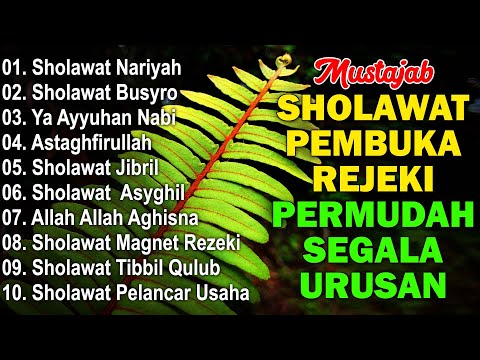 KUMPULAN SHOLAWAT TERBARU 2025 | SHOLAWAT JIBRIL PENARIK REZEKI, BUSYRO | SHOLAWAT TERPOPULER 2025