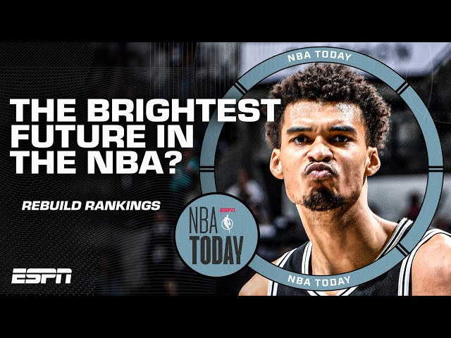 Spurs ranked No. 1 in Tim Bontemps' REBUILD RANKINGS 👀 'Because they have Wembanyama!' | NBA Today