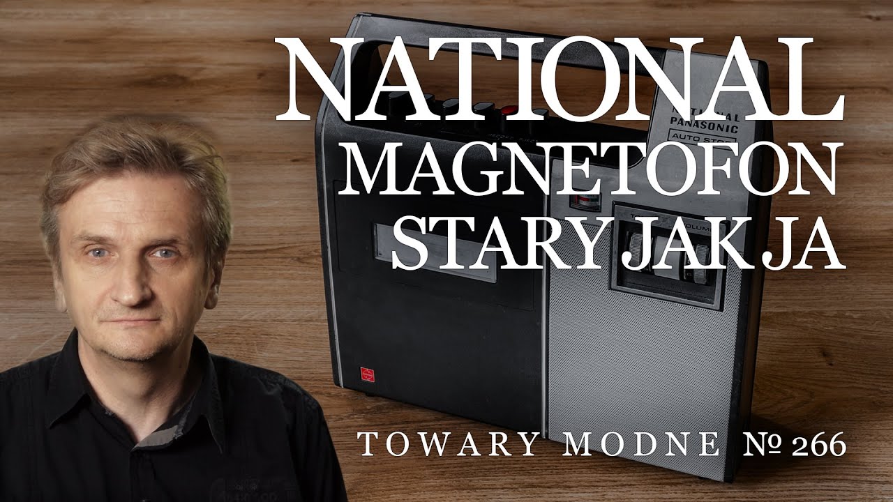 National RQ226S - magnetofon stary jak ja [TOWARY MODNE 266]