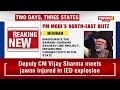PM Modi Begins First Visit to Manipur After 2023 Violence | Rs 7,300 Crore Projects Laid  - 04:01 min - News - Video