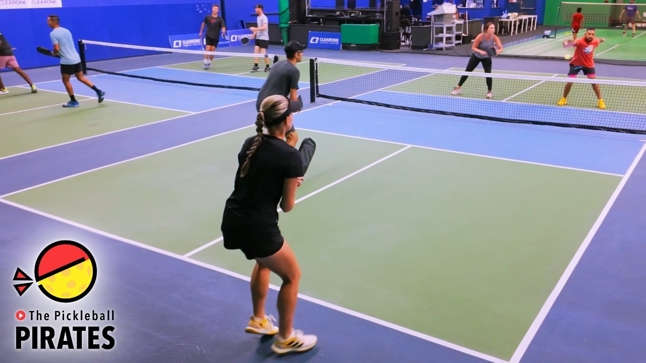 This is What Pickleball 4.5 Mixed Doubles Looks Like (Rally Scoring)