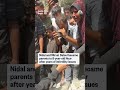 Gaza parents discover their only child has been killed in an Israeli airstrike