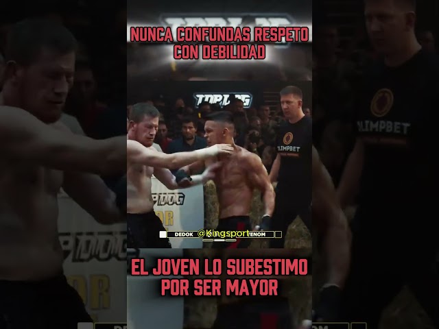 Nunca subestimes a un peleador viejo #mma #boxeomexico #mexicanos #boxeo #ufcmexico