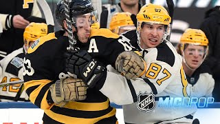 Marchand, Crosby Mic'd Up for 2023 Winter Classic | NHL Mic Drop