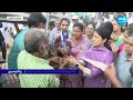 YS Bharathi Door To Door Election Campaign In Pulivendula | CM YS Jagan | AP Elections | @SakshiTV  - 02:33 min - News - Video