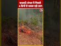कालदी जंगल में पिछले 4 दिनों से धधक रही आग #shortsvideo #viralvideo #firenews #jammukashmirnews - 00:55 min - News - Video