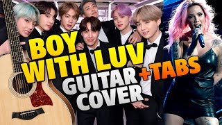 BTS - Boy With Luv (Fingerstyle Guitar Cover With Tabs, Chords And Midi)