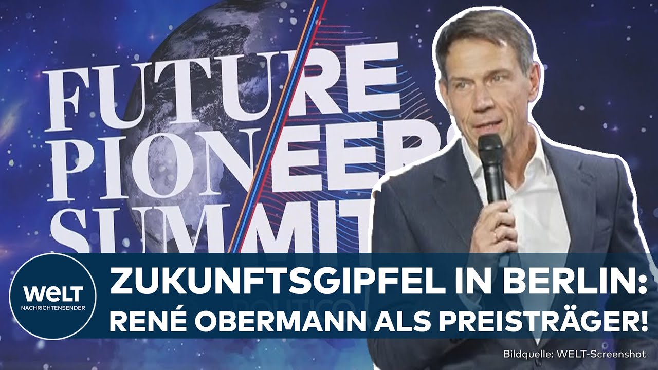 ZUKUNFT DER WIRTSCHAFT: Future Pioneer Summit - René Obermann als Preisträger ausgezeichnet!