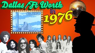 Life in Dallas, TX in 1976. Concerts, US Presidents, newspaper clippings and old videos