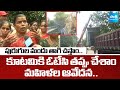 Woman Shop Owners Shocking Comments On CM Chandrababu and Pawan Kalyan | @SakshiTV
