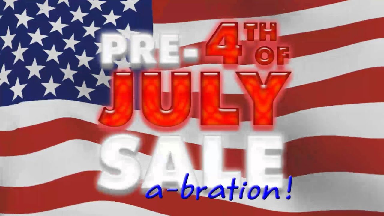 Pre Fourth of July Sale TerryTown - YouTube