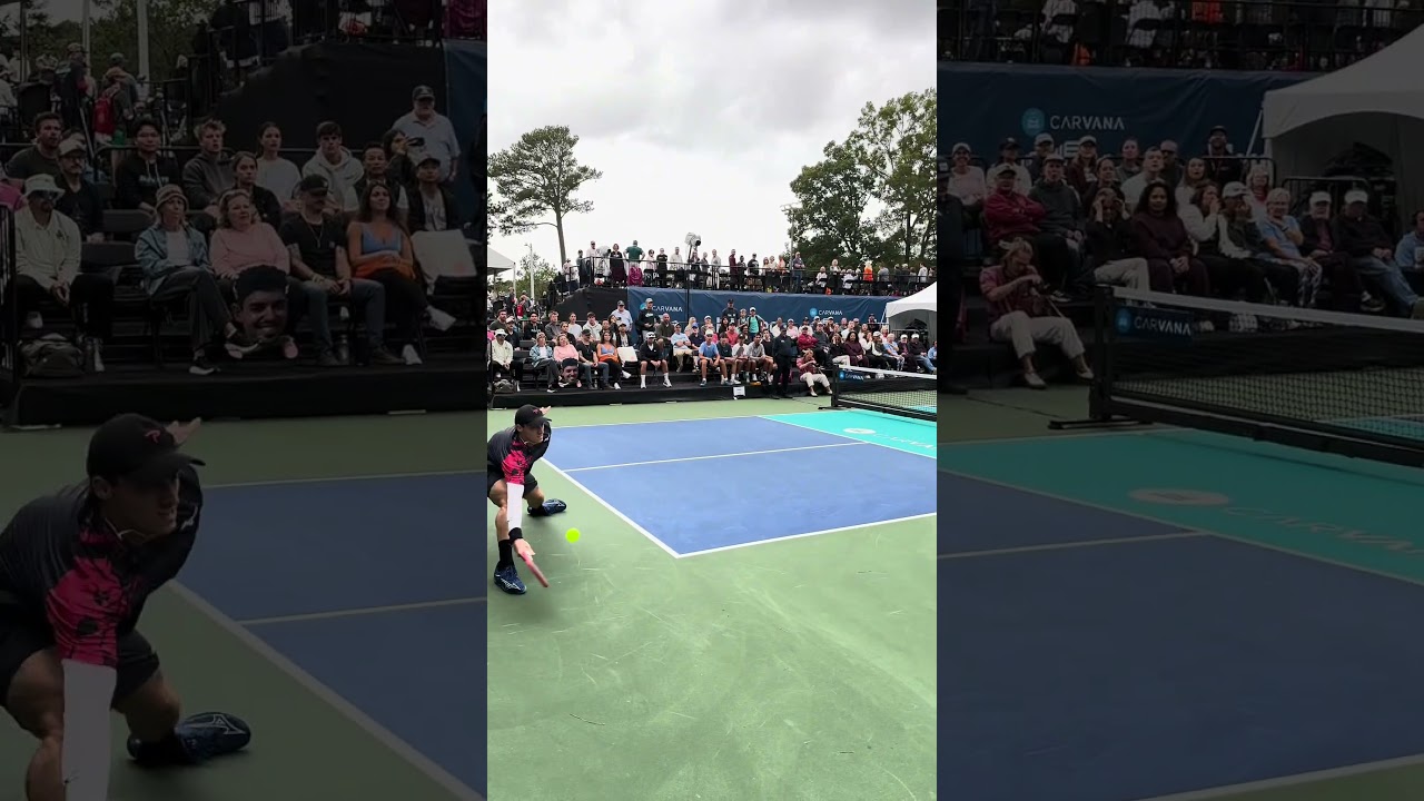 Craziest singles point I’ve played in a while