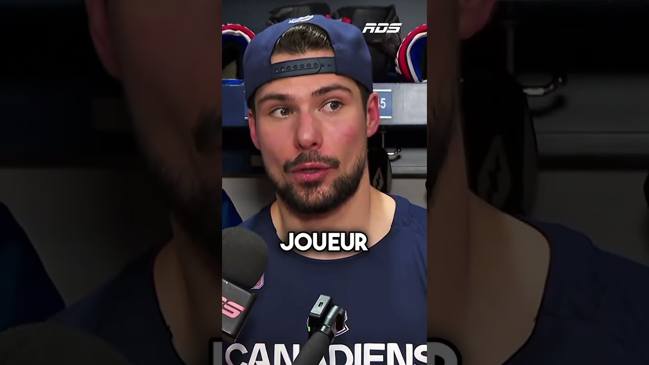 « Je découvre un joueur qui est super complet et qui a beaucoup de confiance avec la rondelle. »