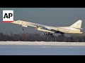 Putin shows muscle with Russias new military bomber