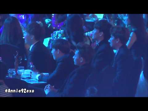 150122 35 during Super Junior Donghae Eunhyuk Motorcycle EXO Baekhyun Chen Suho @ SMA artists seat
