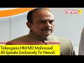 Telangana HM MD Mahmood Ali Speaks Exclusively To NewsX  | Telangana Assembly Polls 2023