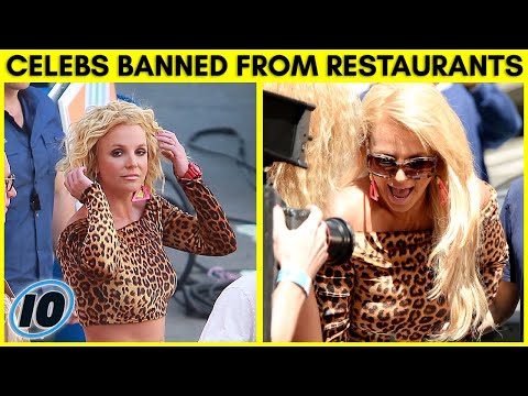 10 славни кои добиле забрана за влегување во одредени ресторани