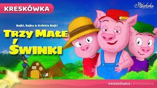 Trzy Małe Świnki | Bajki po Polsku | Bajka i opowiadania na Dobranoc | Kreskówka❤️❤️❤️ Subskrybuj: h