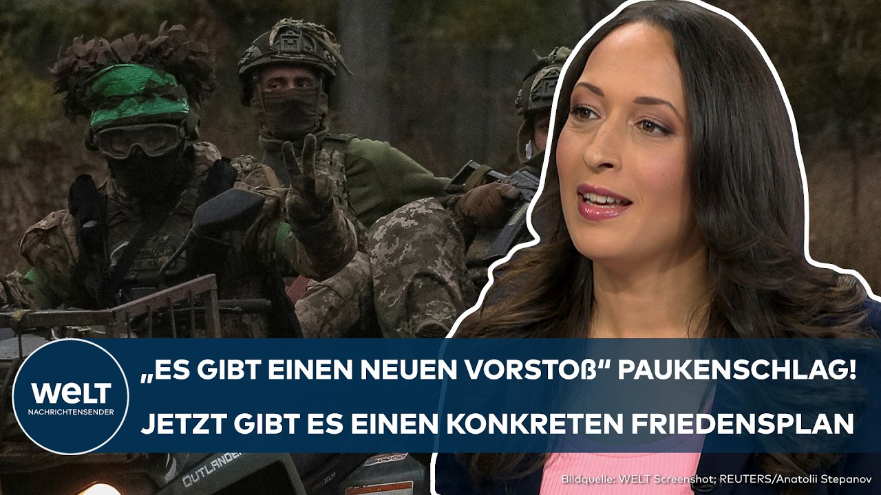 UKRAINE: Paukenschlag! Konkreter Friedensplan auf dem Weg! So soll der Krieg beendet werden