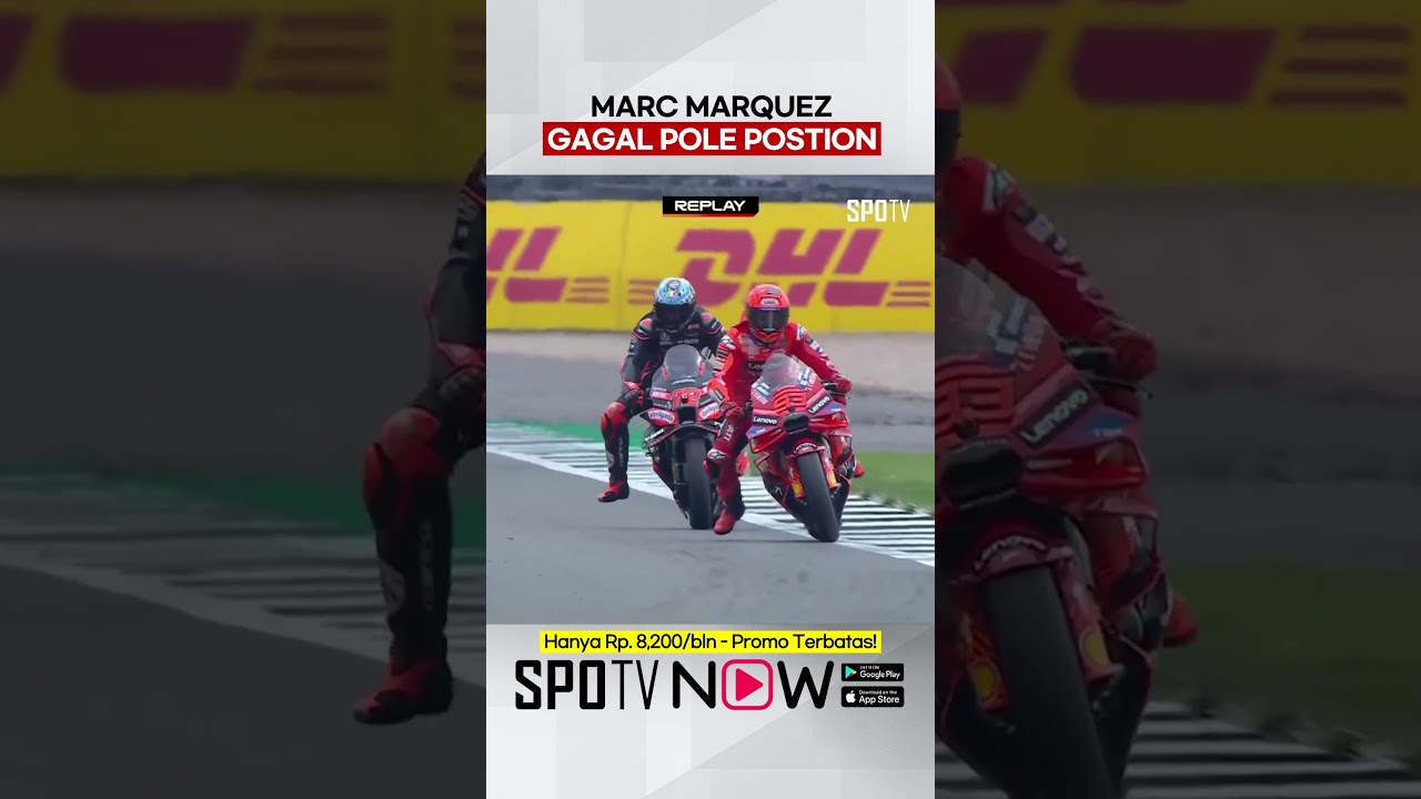 #MotoGP 🏍 - Gagal Pole karena melebar di Maggotts & Becketts Corner 😔 #BritishGP #MarcMarquez