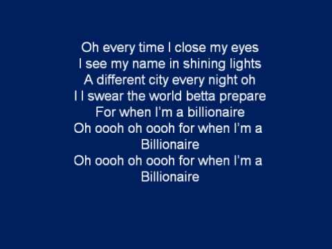 Billionaire Lyrics - YouTube
