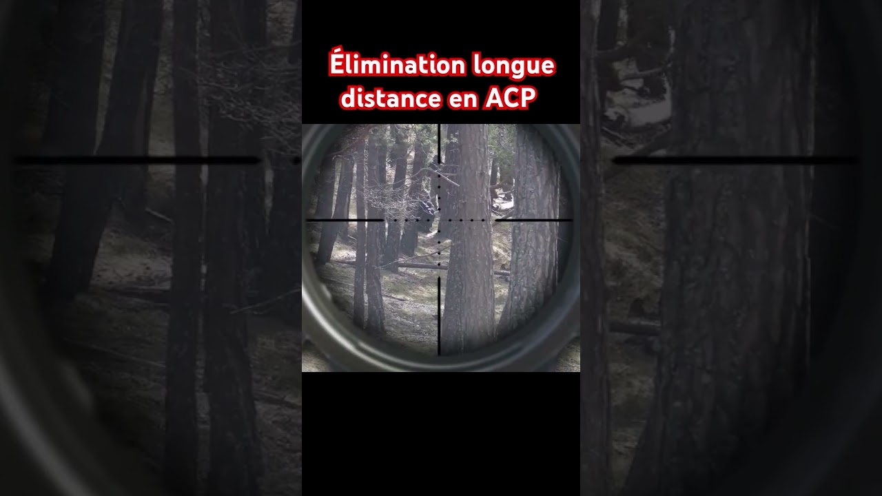 Un sniper shoot un US en ACP #sniper #milsim #scopecam