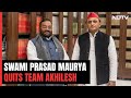 Swami Prasad Maurya | UP Leader Quits Team Akhilesh, To Float New Party