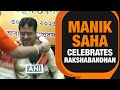 Tripura CM Manik Saha Celebrates Raksha Bandhan at CM House I News9