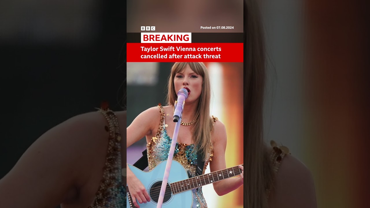 Three Taylor Swift concerts in Vienna have been cancelled following a security threat. #BBCNews