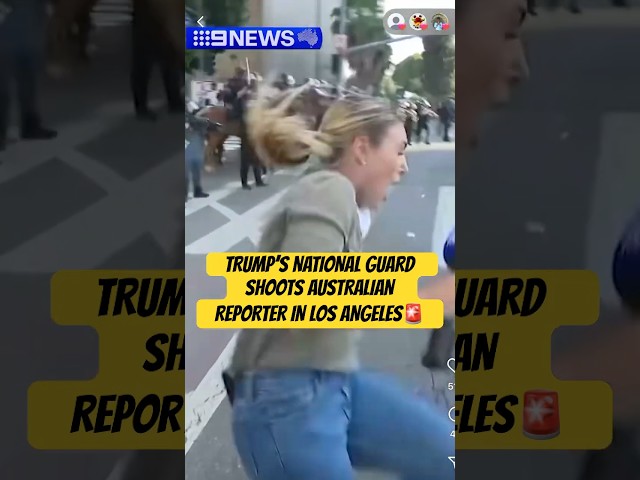 Trump’s National Guard Shoots Australian Reporter