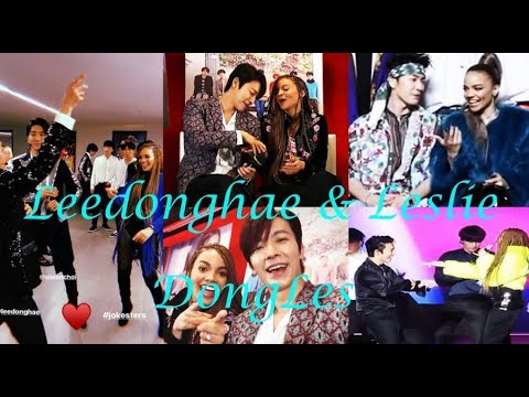 Leedonghae & Leslie Grace Moments DongLes