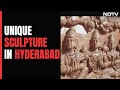 Rare 1000-Year-Old Teak Carving of Sri Maha Vishnu Attracts Crowds in Hyderabad