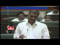Sand costs less and revenue has increased in TRS govt: Harish Rao