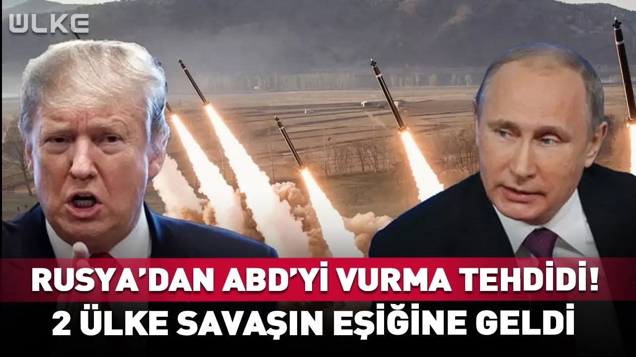 Rusya'dan ABD'yi Vurma Tehdidi! İki Ülke Savaşın Eşiğinde... #haber