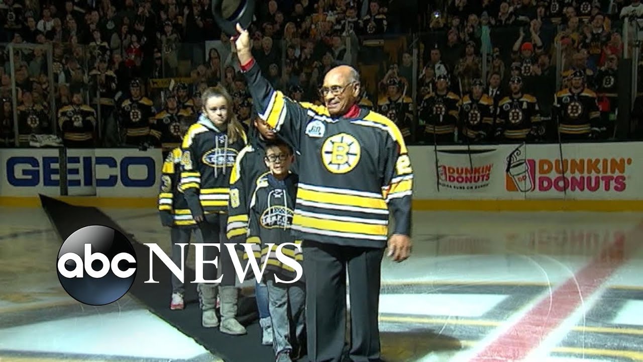 First Black NHL player honored