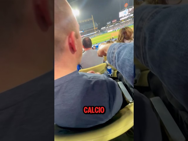 Ecco cosa fare se ti sta annoiando allo stadio…