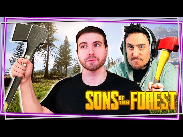 Explorando EN BUSCA DE HACHA! (Sons Of The Forest con MODS) #2