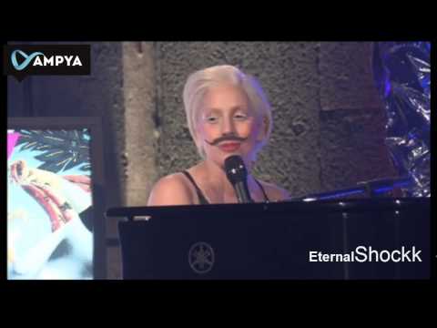 Lady Gaga - Gypsy (Acoustic Piano) Live at The AMPYA [720p HD]