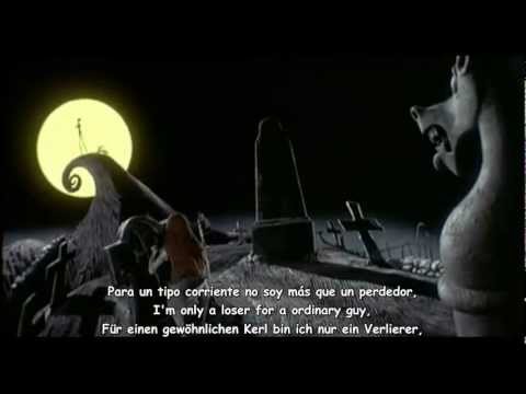 The Nightmare Before Christmas(2) Jack's lament (spanish version with
