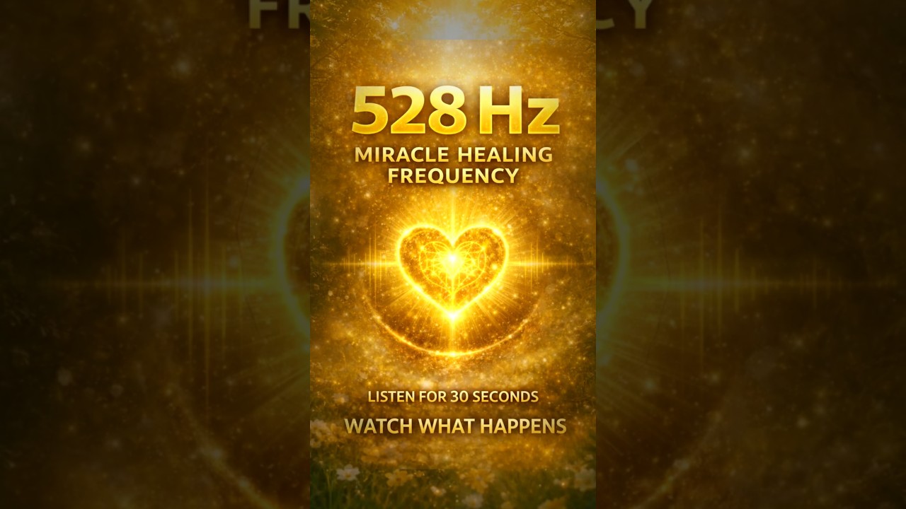 💛 This is the Miracle Healing Frequency — 528Hz Solfeggio
