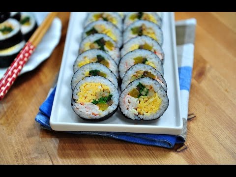 전국3대김밥,간단재료로 교리김밥 만들기(To make gimbap,꼬마츄츄)