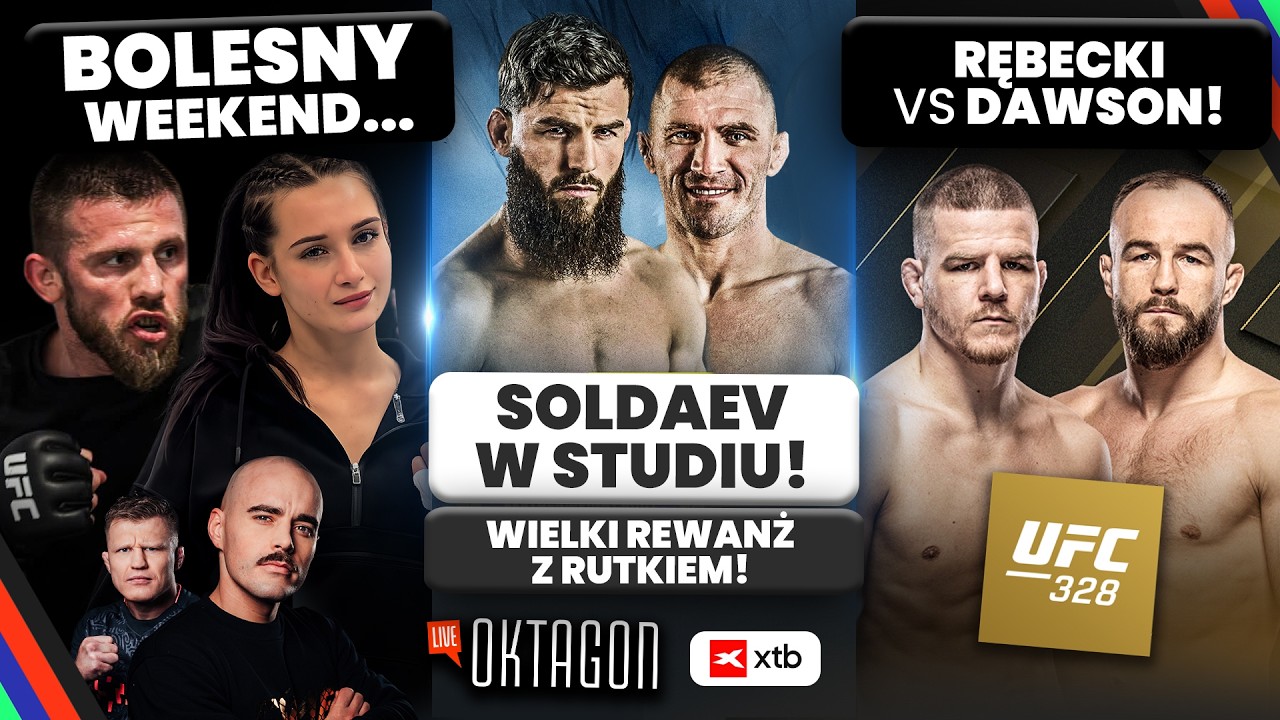 Oktagon live - maciej turski i goście o najważniejszych wydarzeniach w mma