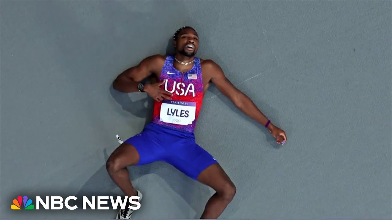 Noah Lyles wins bronze in the 200 meters, then reveals he has Covid