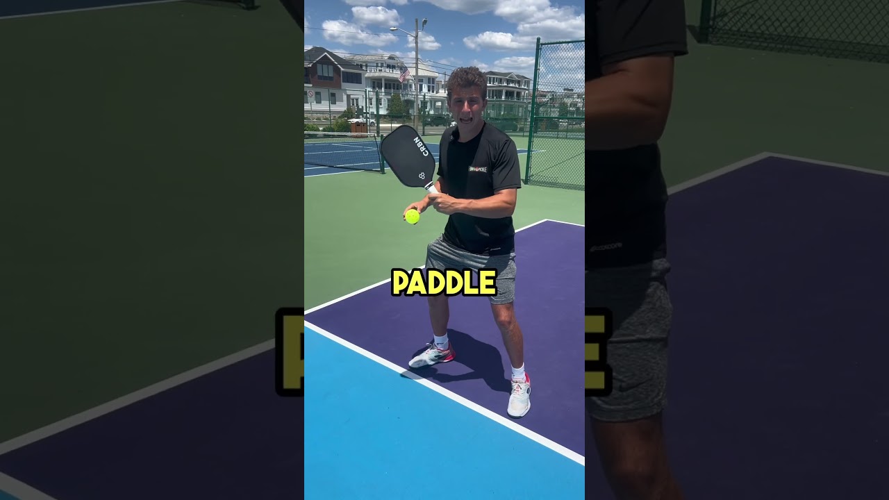 How to Hit a Backhand Dink in under 60 seconds! 🏆🥇 #pickleball #pickleballtips #shorts